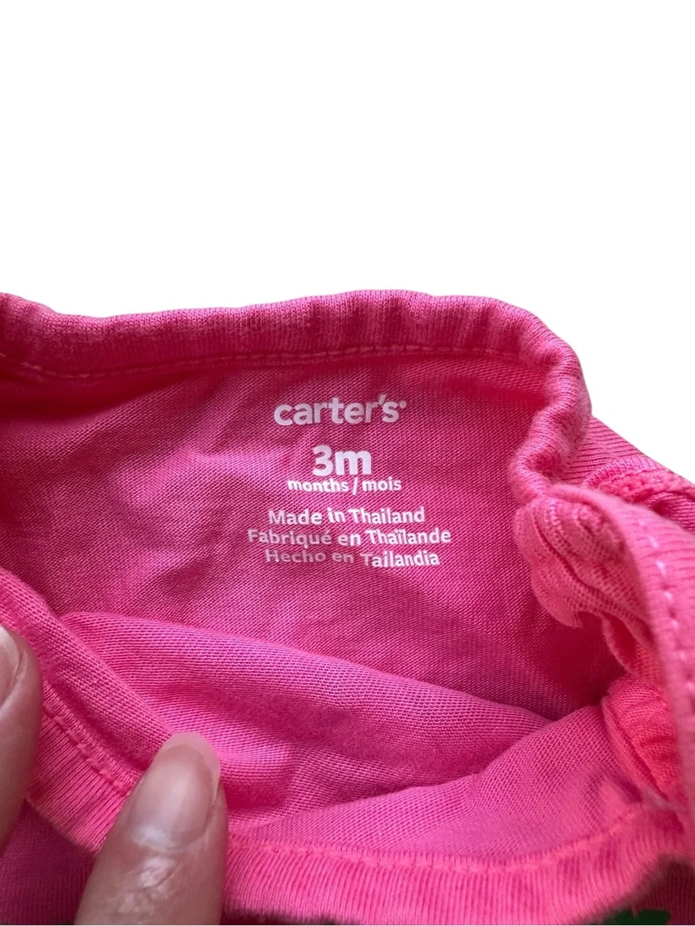 Sleeveless summer onesie bodysuit lot Sterling Baby & Carter’s size 3M (0-3 mo)